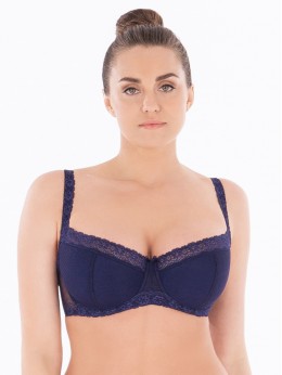Бюстгальтер Sermija Balconette 123 Синий сапфир Бюстгальтер Sermija Balconette 123 Синий сапфир