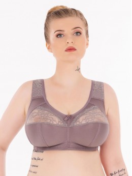 Бюстгальтер Sermija Soft 44 Серый жемчуг