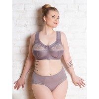 Бюстгальтер Sermija Soft 44 Серый жемчуг