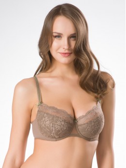 Бюстгальтер Sermija Balconette 05 Капучино
