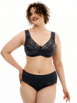 Бюстгальтер Sermija Pelageya 191 Темный графит