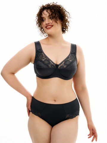 Бюстгальтер Sermija Pelageya 191 Темный графит
