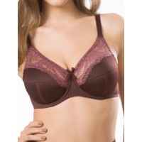 Бюстгальтер Sermija Soft 35 Махагон