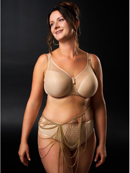 Бюстгальтер Sermija Semi-Soft 188 Золотистый миндаль