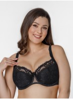 Бюстгальтер Sermija Balconette 37 Черный