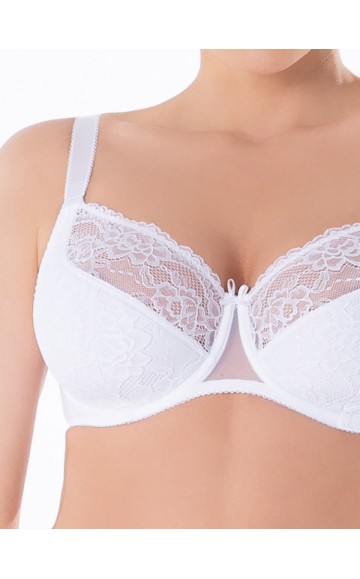 Бюстгальтер Sermija Semi-Soft 38 Белый