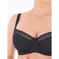 Бюстгальтер Sermija Balconette 123 Чёрный