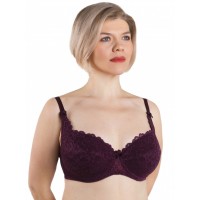 Бюстгальтер Силуэт 2067 А Тёмный виноград