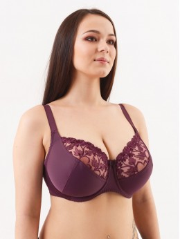 Бюстгальтер Силуэт 2209 Тёмный виноград (распродажа)