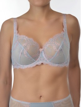Бюстгальтер Valmira 1125 Maija Серый с лотосом