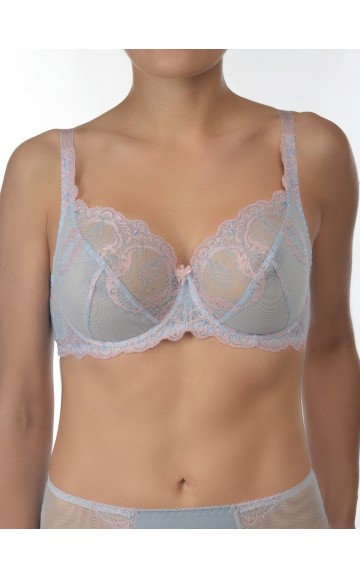 Бюстгальтер Valmira 1125 Maija Серый с лотосом