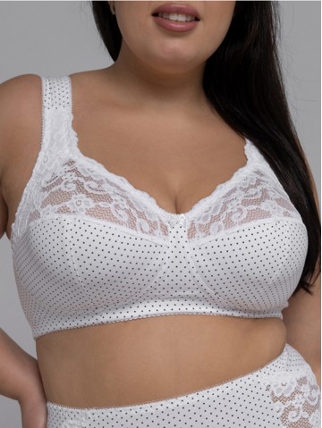 Бюстгальтер Valmira 1101 ROSE Белый в крапинку
