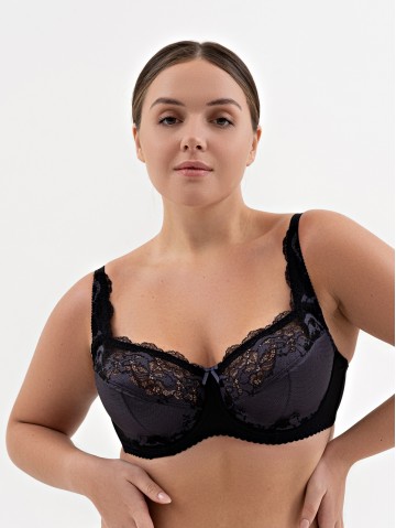 Бюстгальтер Valmira 1109 VIOLA Антрацит