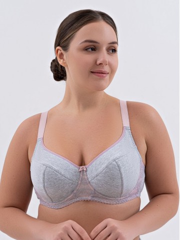 Бюстгальтер Valmira 1203 LAIMA Серый меланж