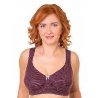 Бюстгальтер Valmira 1121 KLARA Вино в крапинку