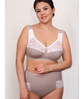 Бюстгальтер Valmira 1101 ROSE Кофейный в горошек