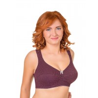 Бюстгальтер Valmira 1121 KLARA Вино в крапинку