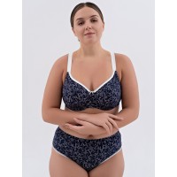 Бюстгальтер Valmira 1203 LAIMA Синий с молоком