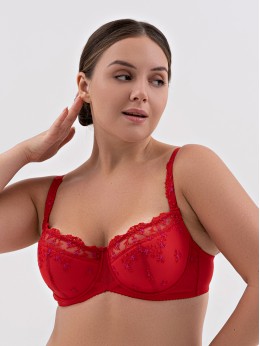 Бюстгальтер Valmira 1137 Ruta Красный с фуксией