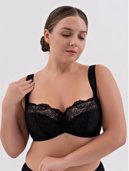 Бюстгальтер Valmira 1147 GERDA Черный жемчуг