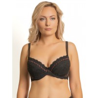 Бюстгальтер Valmira 1134 RADA Черный с полоской