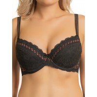 Бюстгальтер Valmira 1134 RADA Черный с полоской