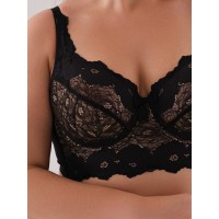 Бюстье Valmira 1144 MILDA Черный пион