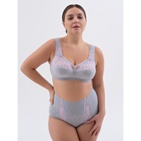 Бюстгальтер Valmira 1101 ROSE Серый с лотосом