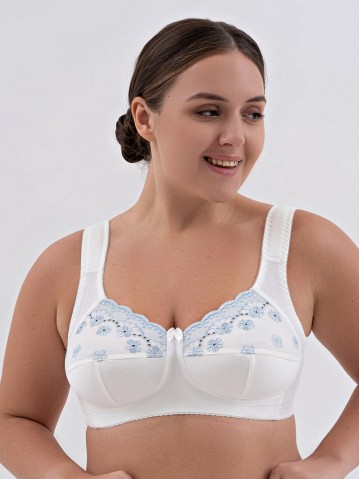 Бюстгальтер Valmira 1107 ADA Молоко с голубым