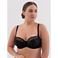 Бюстгальтер Valmira 1146 GERDA Черный жемчуг