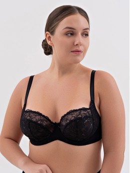 Бюстгальтер Valmira 1146 GERDA Черный жемчуг