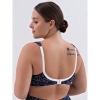 Бюстгальтер Valmira 1201 ROZITA Синий с молоком