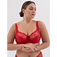 Бюстгальтер Valmira 1109 VIOLA Красный с фуксией