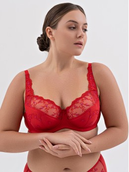 Бюстгальтер Valmira 1109 VIOLA Красный с фуксией