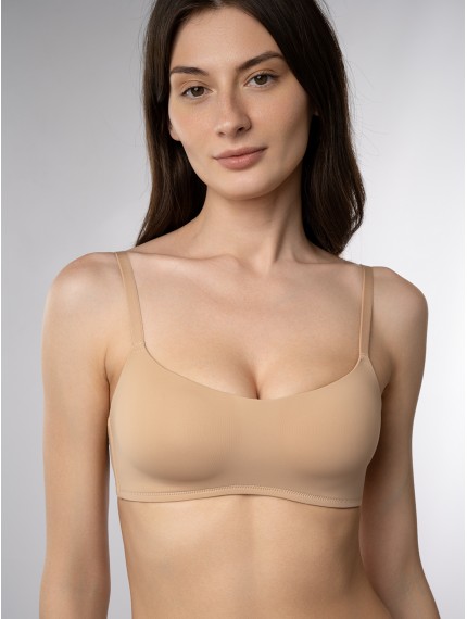Бюстгальтер Indefini бежевый 5103WXY