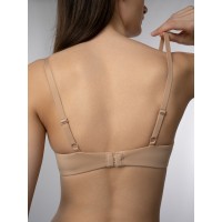 Бюстгальтер Indefini бежевый 5103WXY