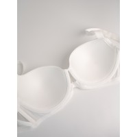 Бюстгальтер Indefini белый с сеточкой Indefini 5053WXY