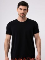 Домашняя футболка Indefini 3027PDS