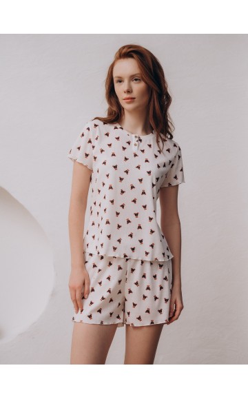 Домашняя пижама Indefini 5055TBD