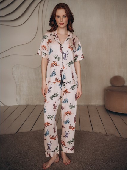 Домашняя пижама Indefini 4018TBC