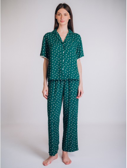 Женская пижама зеленая 5133TBC