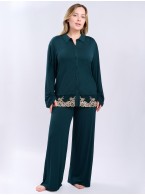 Женская пижама зеленая 5116TCCA