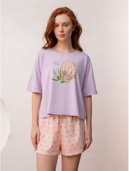 Домашняя пижама Indefini 5053TBD