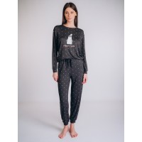 Женская пижама ДЛ.рукав+брюки Арт. 5180TCC