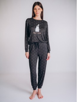 Женская пижама ДЛ.рукав+брюки Арт. 5180TCC