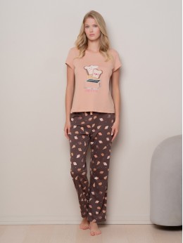 Домашняя пижама Indefini 4254TBC