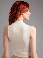 Женский топ с горлом Indefini 3126TDJ