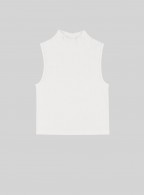 Женский топ с горлом Indefini 3126TDJ