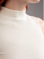 Женский топ с горлом Indefini 3126TDJ