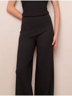 Женские брюки-клеш черные 4306TDJ Женские брюки-клеш черные 4306TDJ